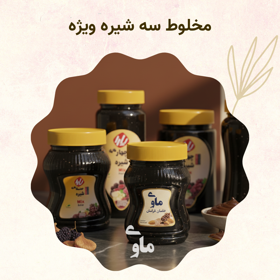 12 خرید مخلوط سه شیره ویژه + قیمت